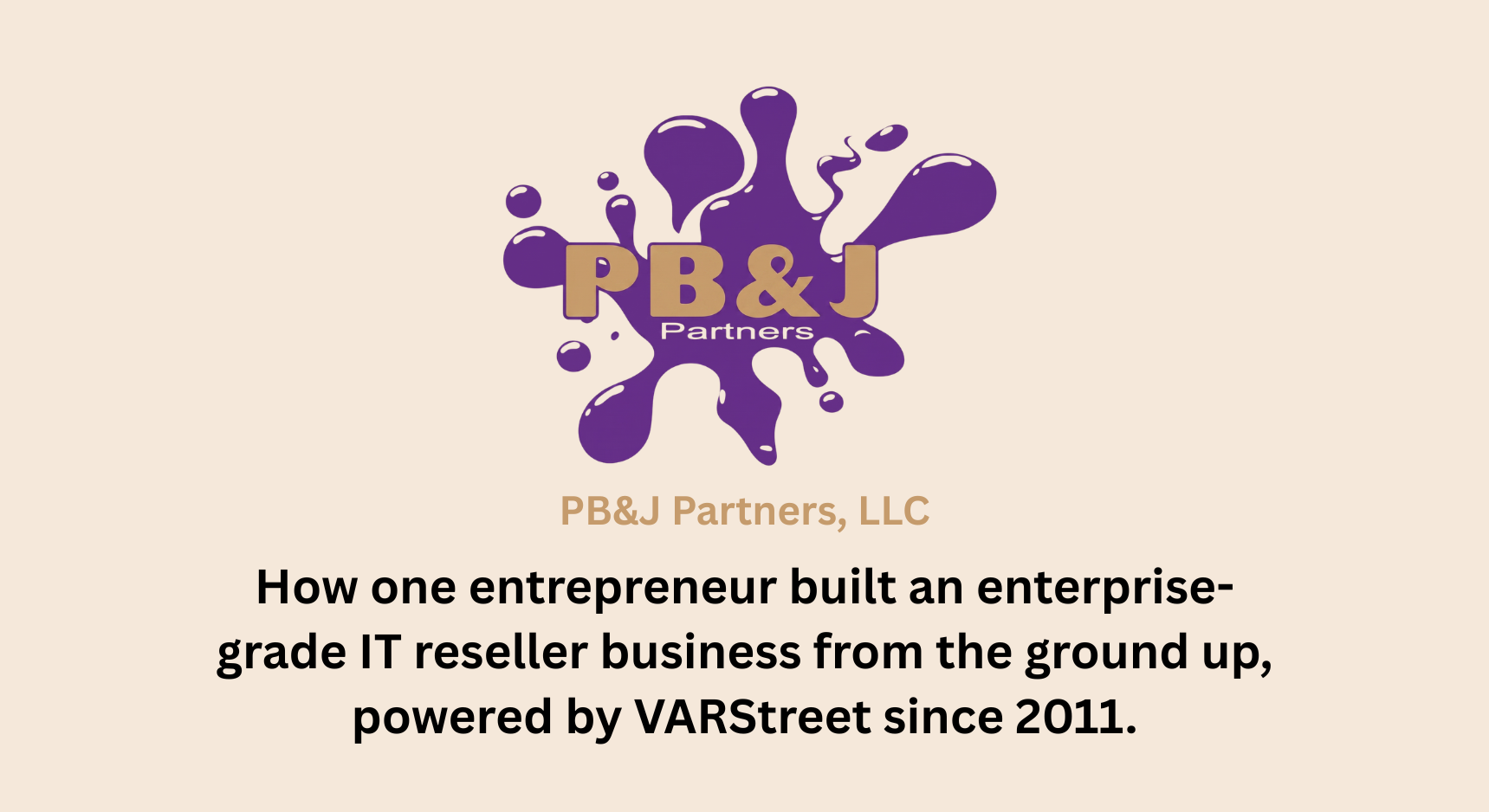 PB&J Technology Partners office signage